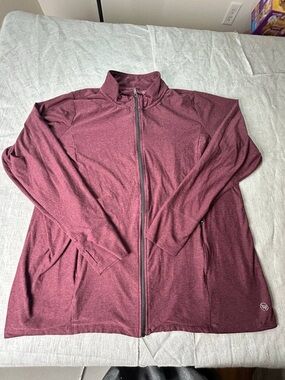 WeWander WeFlex Zip Up Jacket Women 3X Recycled Athletic Performance Pockets
